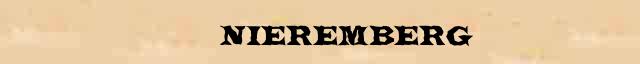  (Nieremberg)         